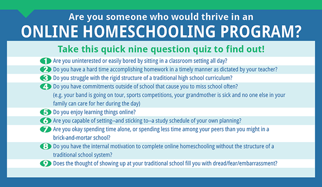Online Homeschooling Quiz